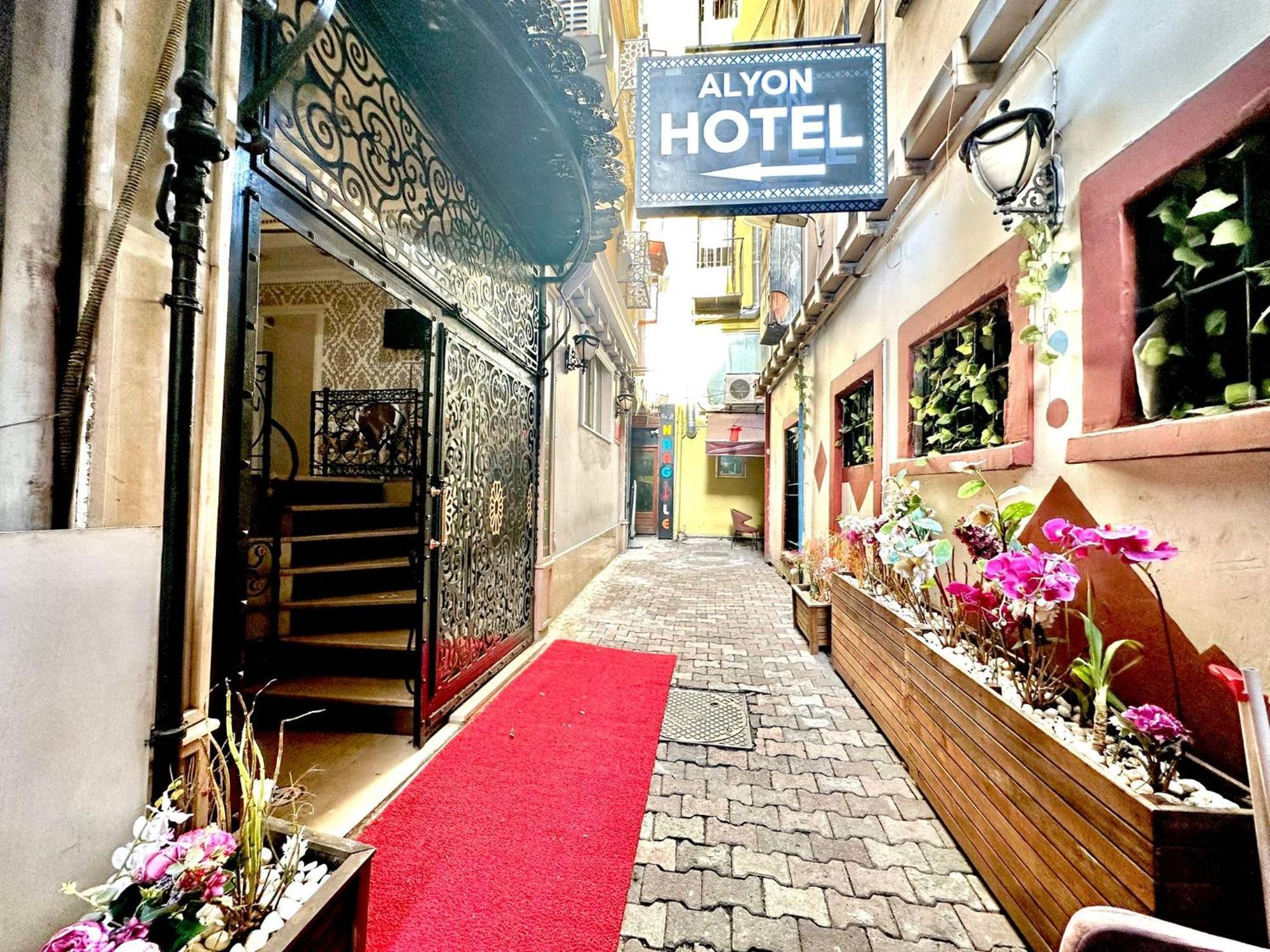 Alyon Hotel Taksim Isztambul Kültér fotó